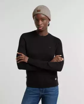 Женский вязаный свитер G-Star Raw, черный