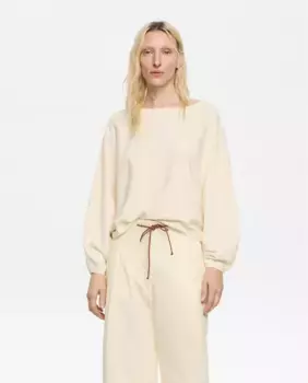 Женский вязаный свитер с длинными рукавами Bimba y Lola, цвет Crudo