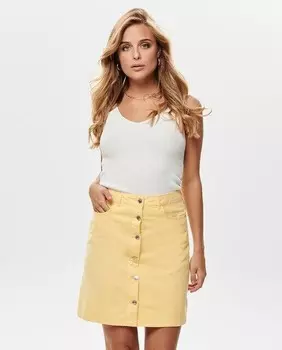 Женский вязаный топ на бретелях Jdy, белый