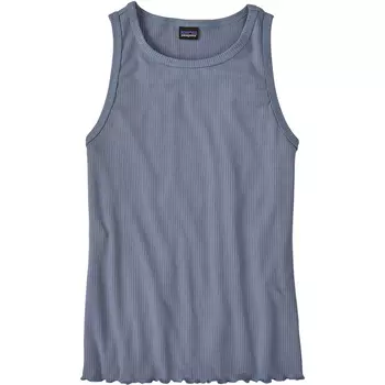 Женский вязаный топ в рубчик Patagonia, синий