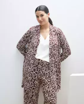 Женский вязаный жакет Couchel, красный