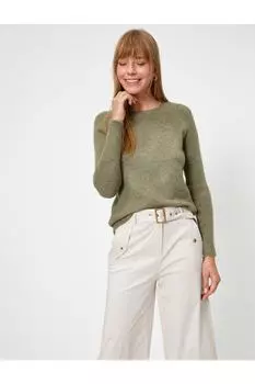 Женский зеленый свитер Koton, зеленый