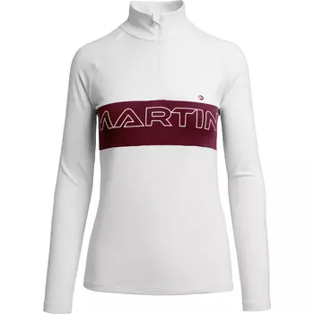 Женский жемчуг с длинным рукавом Martini Sportswear, белый