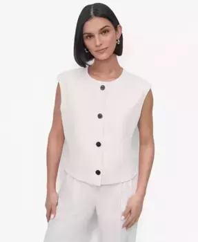 Женский жилет Aero Crepe DKNY, белый