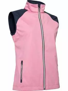 Женский жилет Arden Softshell в цвете Rhubarb Abacus Sportswear US
