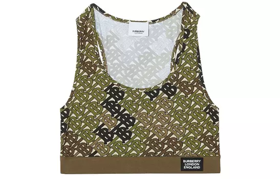 Женский жилет Burberry, цвет Army Green