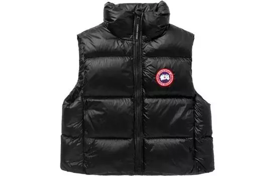 Женский жилет Canada Goose с воротником-стойкой, черный