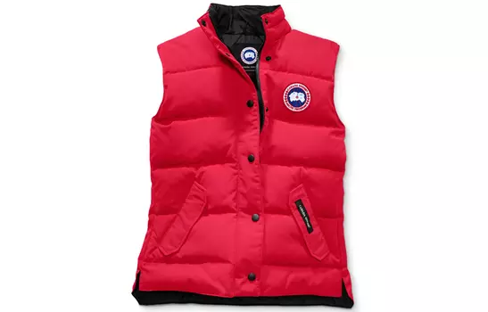 Женский жилет Canada Goose стеганый, красный