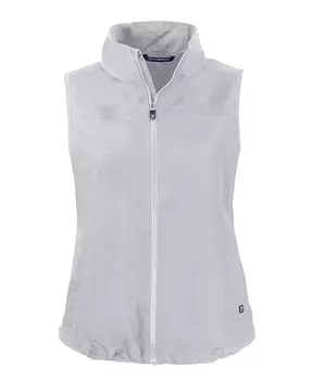 Женский жилет Charter Eco с молнией во всю длину Cutter & Buck, серый