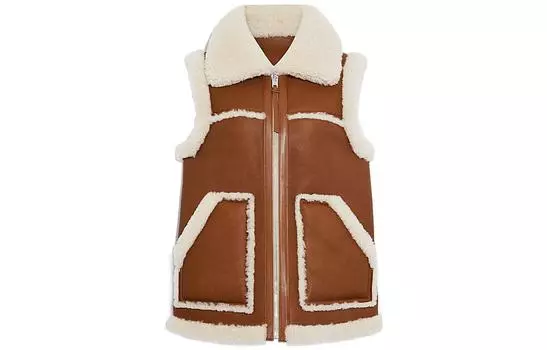 Женский жилет COACH, цвет Brown