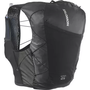 Женский жилет для бега по пересеченной местности Active Skin 12 Salomon, черный