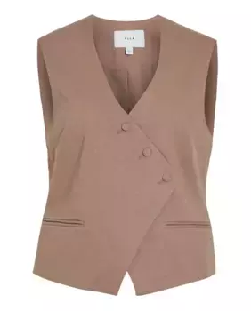 Женский жилет для платья Vila, цвет Topo