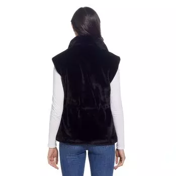 Женский жилет из искусственного меха с застежкой Weathercast Weathercast, светло-бежевый