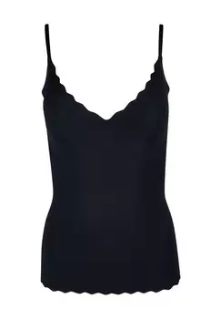 Женский жилет на тонких бретелях Micro Essentials из микрофибры SKINY, цвет 7665 Black