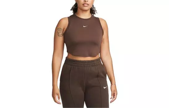 Женский жилет Nike, цвет Baroque Brown