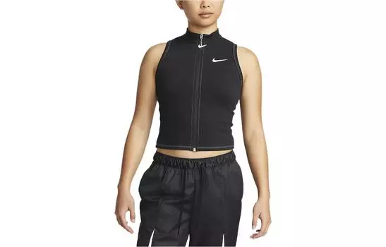 Женский жилет Nike, цвет Black