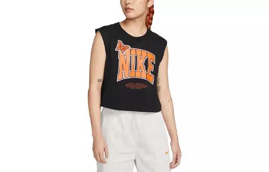Женский жилет Nike, цвет Black