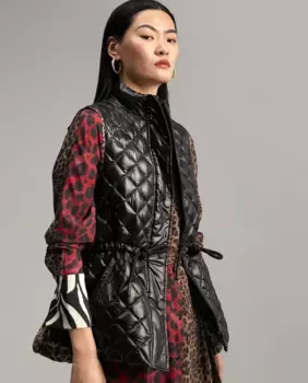 Женский жилет с анималистичным принтом Lola Casademunt, черный