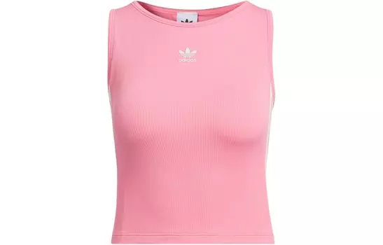 Женский жилет с тремя полосками, цвет светло-фуксия Adidas Originals