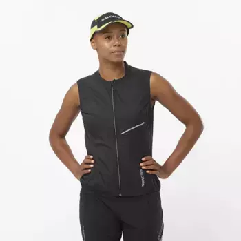 Женский жилет Salomon Sense Aero Wind, черный