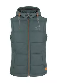 Женский зимний стеганый жилет Paihia normani, серый