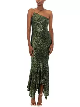 Женское асимметричное вечернее платье с пайетками Xscape