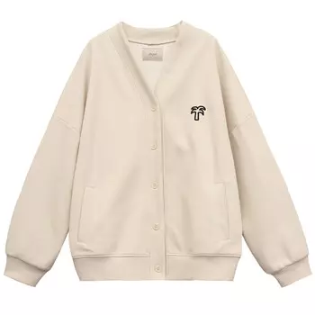 Женское бейсбольное трикотажное изделие Flim, Бежевый