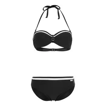 Женское бикини-бандо LASCANA на косточках, цвет schwarz