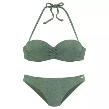 Женское бикини-бандо на косточках JETTE, цвет gruen