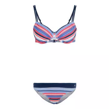 Женское бикини на косточках s.Oliver Beachwear, цвет blau