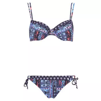 Женское бикини на косточках s.Oliver Beachwear, цвет blau