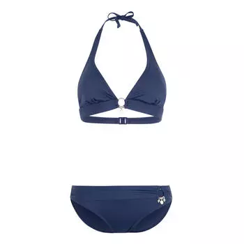 Женское бикини с треугольными чашечками s.Oliver Beachwear, цвет blau