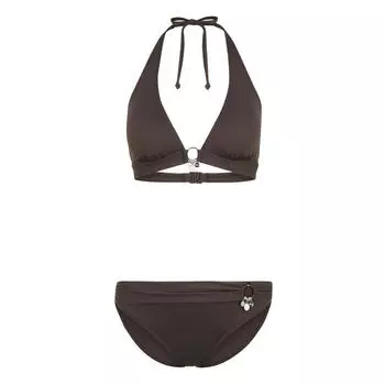 Женское бикини с треугольными чашечками s.Oliver Beachwear, цвет braun