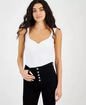 Женское боди Pont-Knit с вырезом в форме сердца And Now This, белый