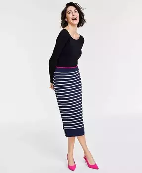 Женское боди с длинными рукавами On 34th, черный