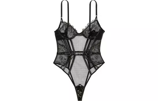 Женское боди Victoria's Secret, цвет Black