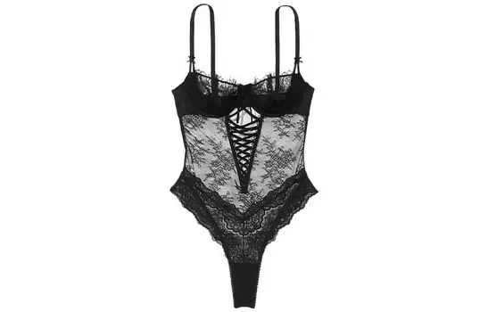 Женское боди Victoria's Secret, цвет Black