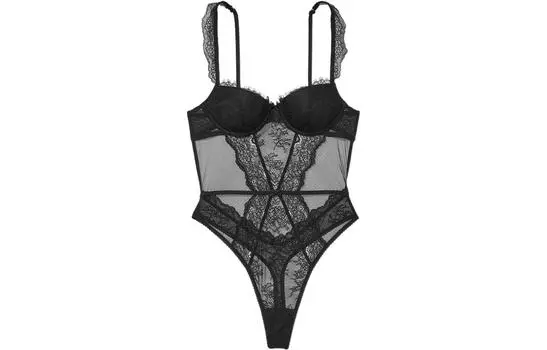 Женское боди Victoria's Secret, цвет Black