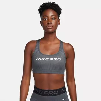 Женское бюстье pro swoosh Nike, черный
