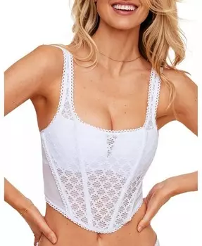 Женское бюстье Roxi Contour Scoop Adore Me, белый