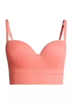 Женское бюстье в полоску с двойными бретелями Garden Party Manguun, цвет Shell Pink