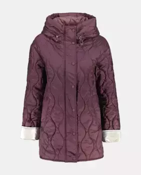 Женское длинное гладкое пуховое пальто Southern Cotton, темно-фиолетовый