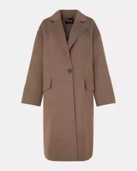 Женское длинное пальто ручной работы Tintoretto, цвет Visn Oscuro