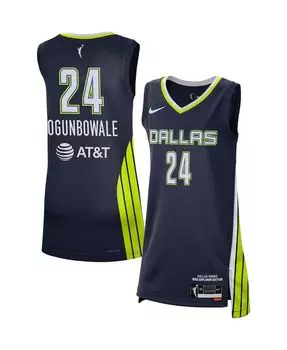 Женское джерси arike ogunbowale navy dallas wings explorer edition Nike, синий