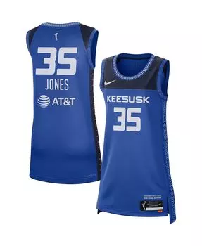 Женское джерси jonquel jones blue connecticut sun rebel edition Nike, синий