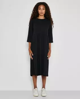 Женское джинсовое платье с длинными рукавами 3/5 Noisy May, черный