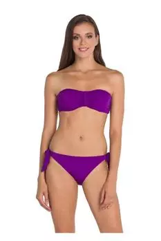 Женское фиолетовое монокини на шнуровке Dagi, фиолетовый