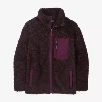 Женское флисовое пальто Retro-X Patagonia, цвет Obsidian Plum
