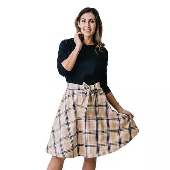 Женское французское платье с фигуристой фигурой Hope & Henry