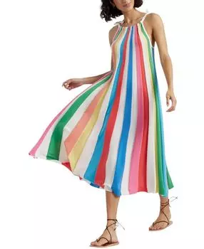 Женское хлопковое платье-клеш Chinti & Parker, мультиколор